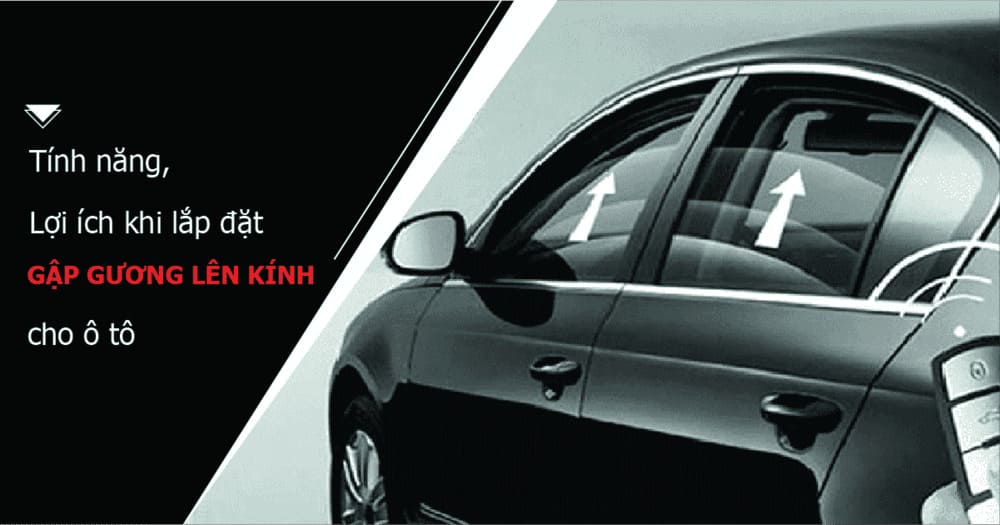 Lợi ích khi lắp đặt gập gương lên kính cho ô tô