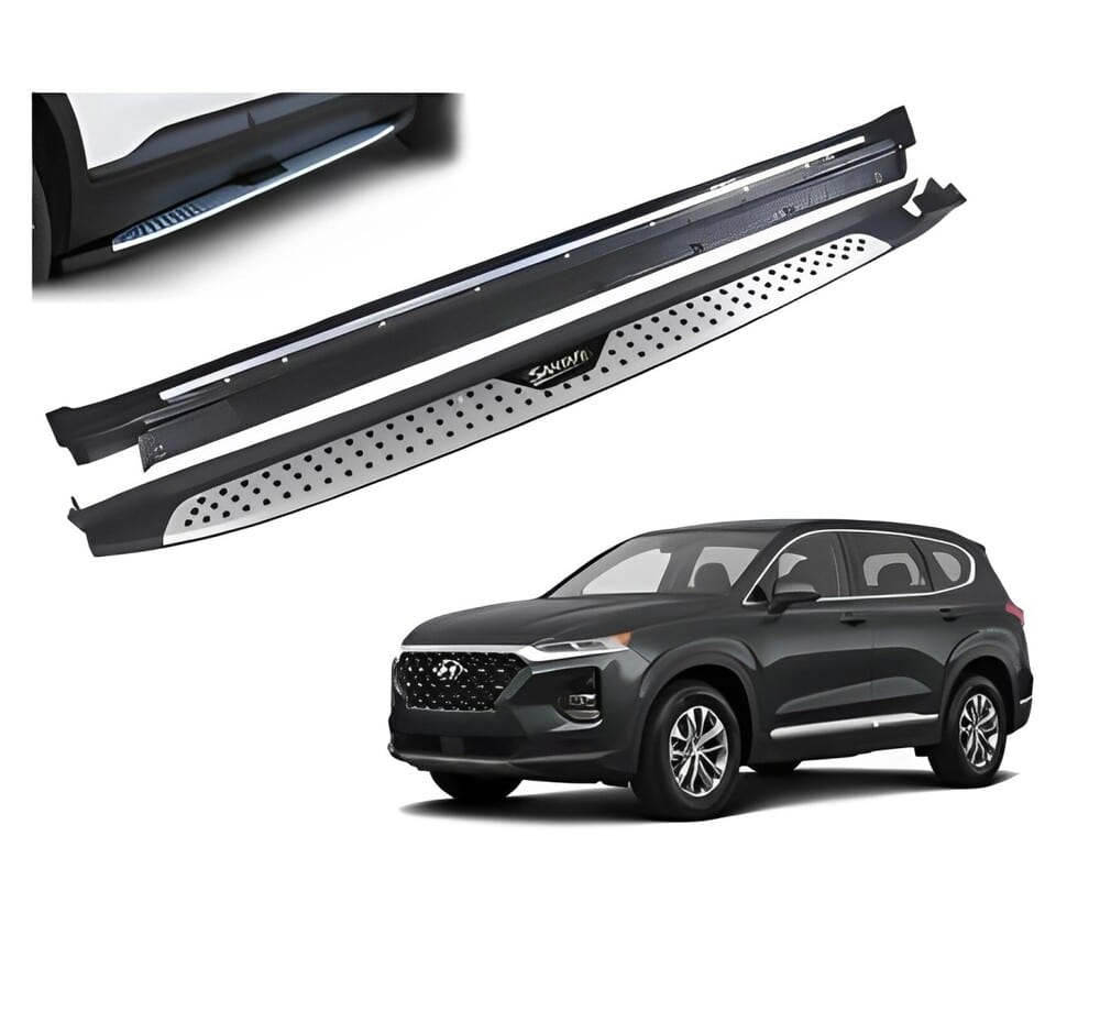 Lợi ích khi lắp đặt bệ bước điện cho xe Hyundai Santafe 2019+