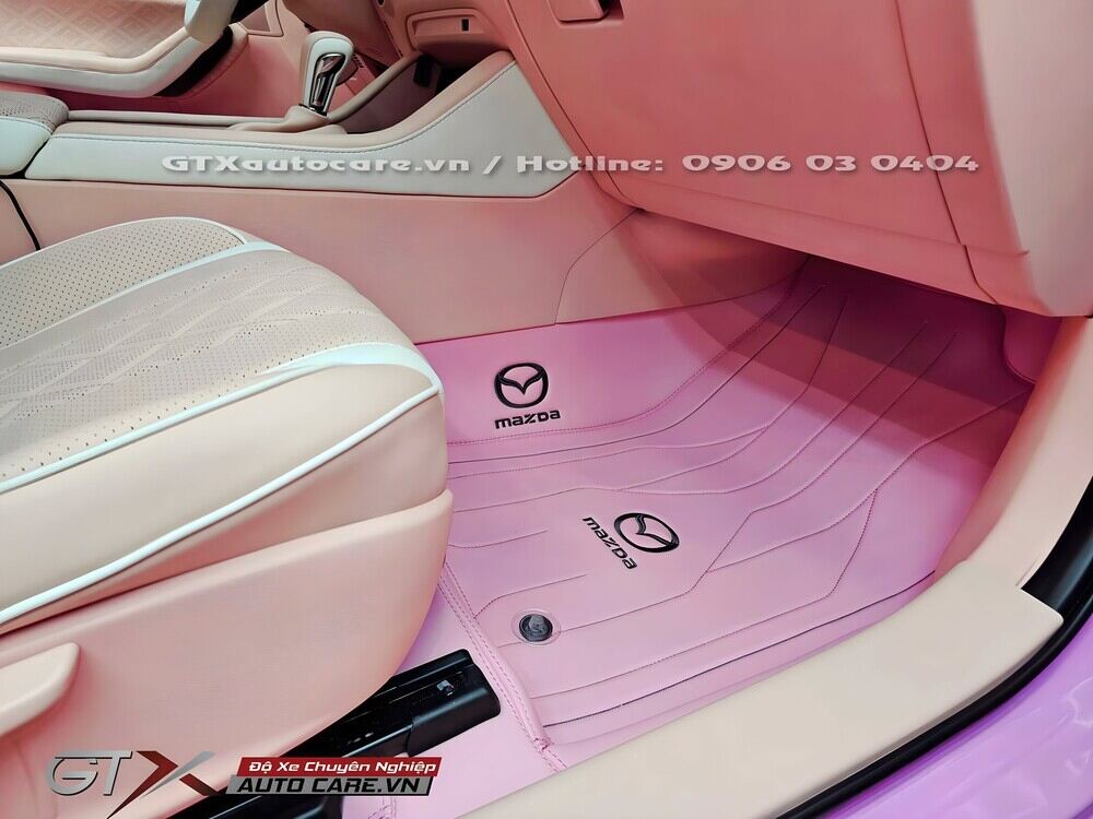Lót sàn da cho xe Mazda 3