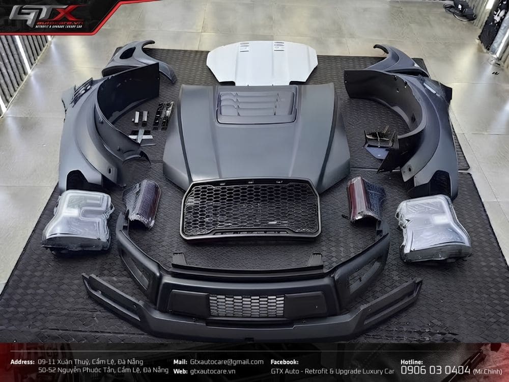 Lưu ý về bộ body kit cho xe Ford Ranger