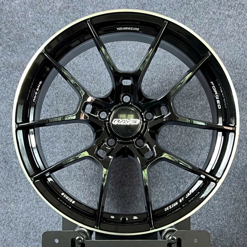 Mâm 19 inch Rays màu đèn bóng