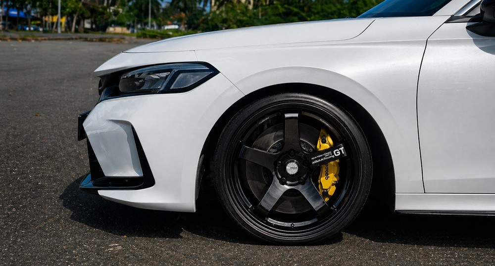 Mâm 19 Inch lắp trên xe Civic