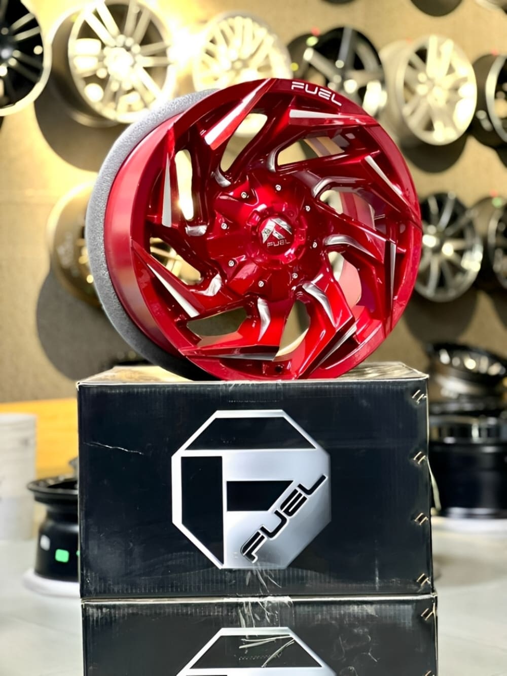 Mâm xe độ theo yêu cầu Fuel