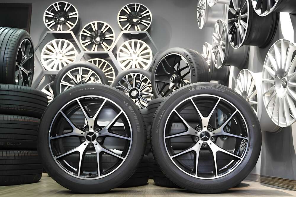 Mâm Xe Mercedes GLC43 20 Inch AMG kèm lốp