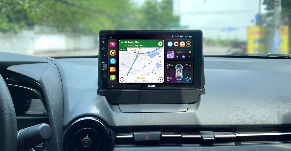 Màn hình Android 10 inch có thể lắp đặt trên dòng xe nào?