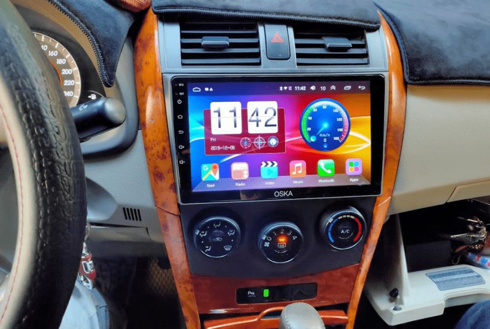 Màn hình Android cho xe Altis theo xe, giá tốt