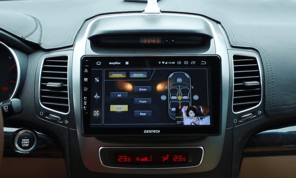 Màn hình Android cho xe Sorento