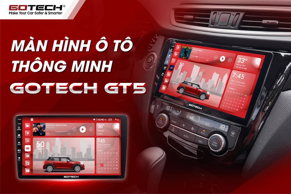 Màn hình Android Gotech cho xe Altis