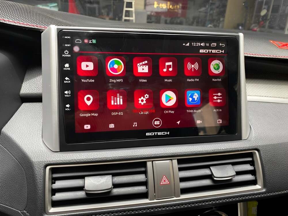 Màn hình Android Gotech thương hiệu Việt