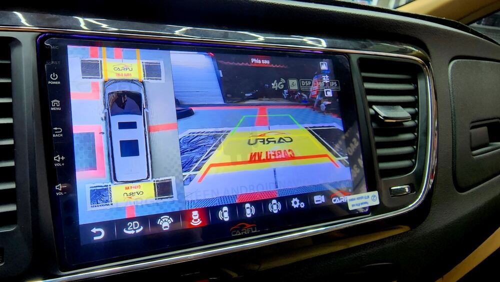 Màn hình Android i10 dành cho phiên bản cập nhật mới