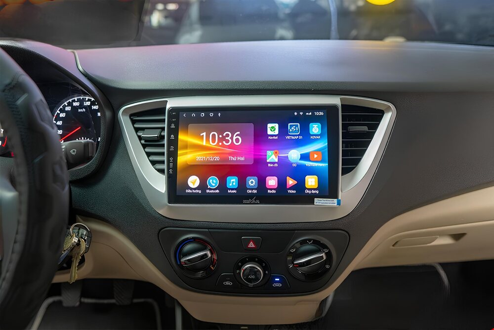 Màn hình Android Kovar phổ biến cho ô tô