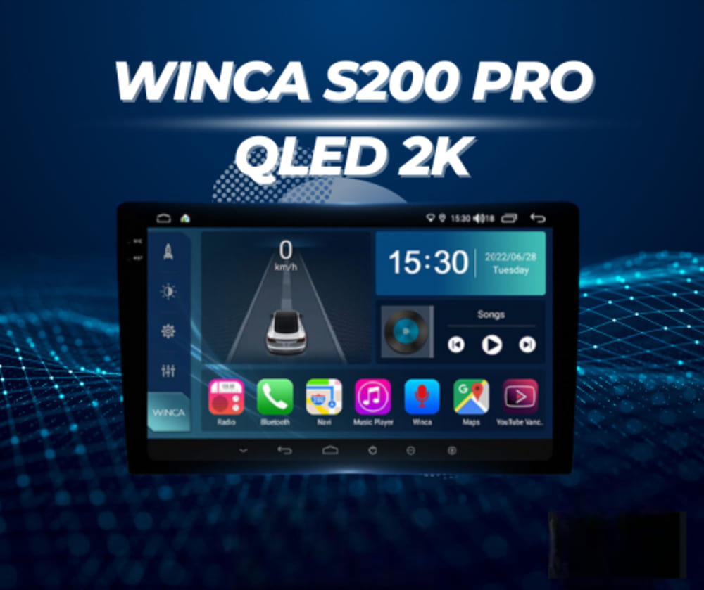 Màn hình Android Winca S200+Pro QLED 2k