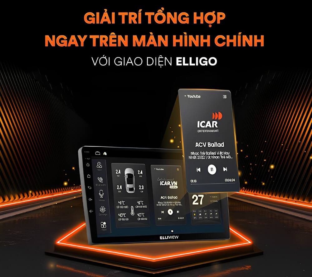 Màn hình ICAR Elliview S4 Basic