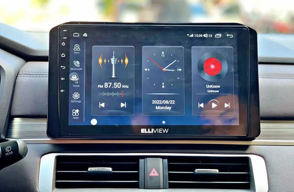 Màn hình Android Elliview cho Toyota Fortuner