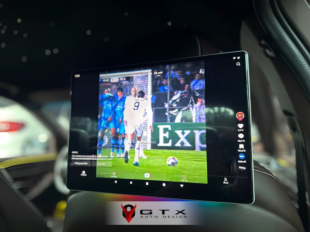 Màn hình gối đầu cảm ứng cực nét