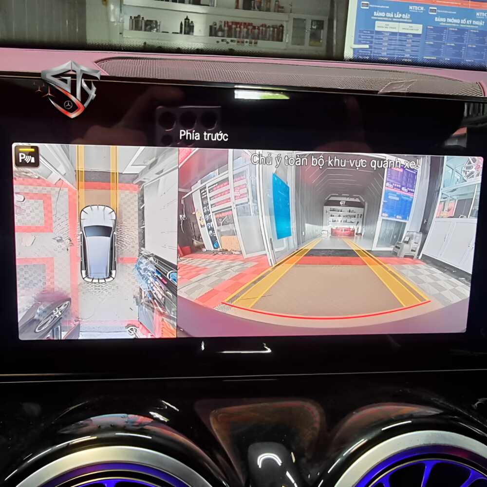 Màn hình hiển thị Camera 360 cho xe Mercedes Màn hình hiển thị Camera 360 cho xe Mercedes