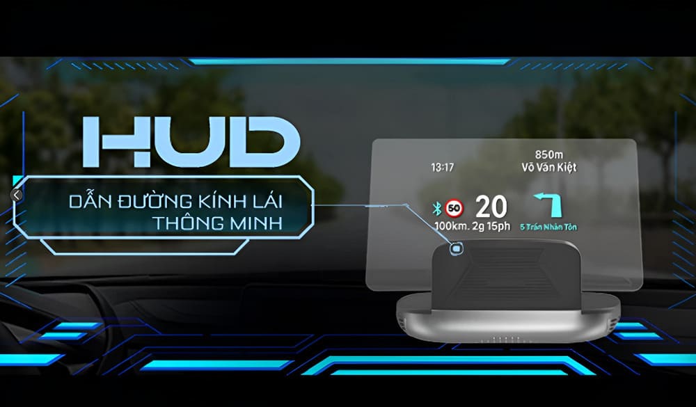 Màn hình hud H2AS trong