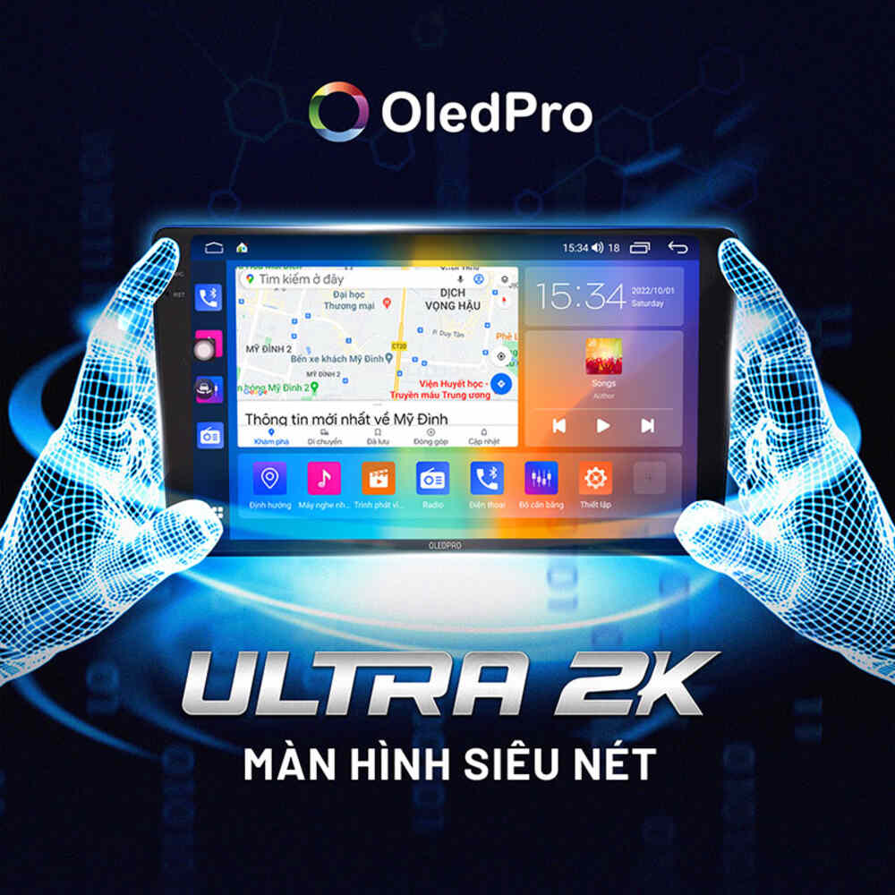 Màn hình ô tô OledPro Ultra 2K