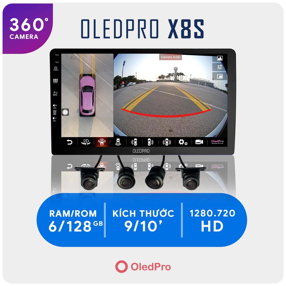 Màn hình OledPro X8S cho xe hơi