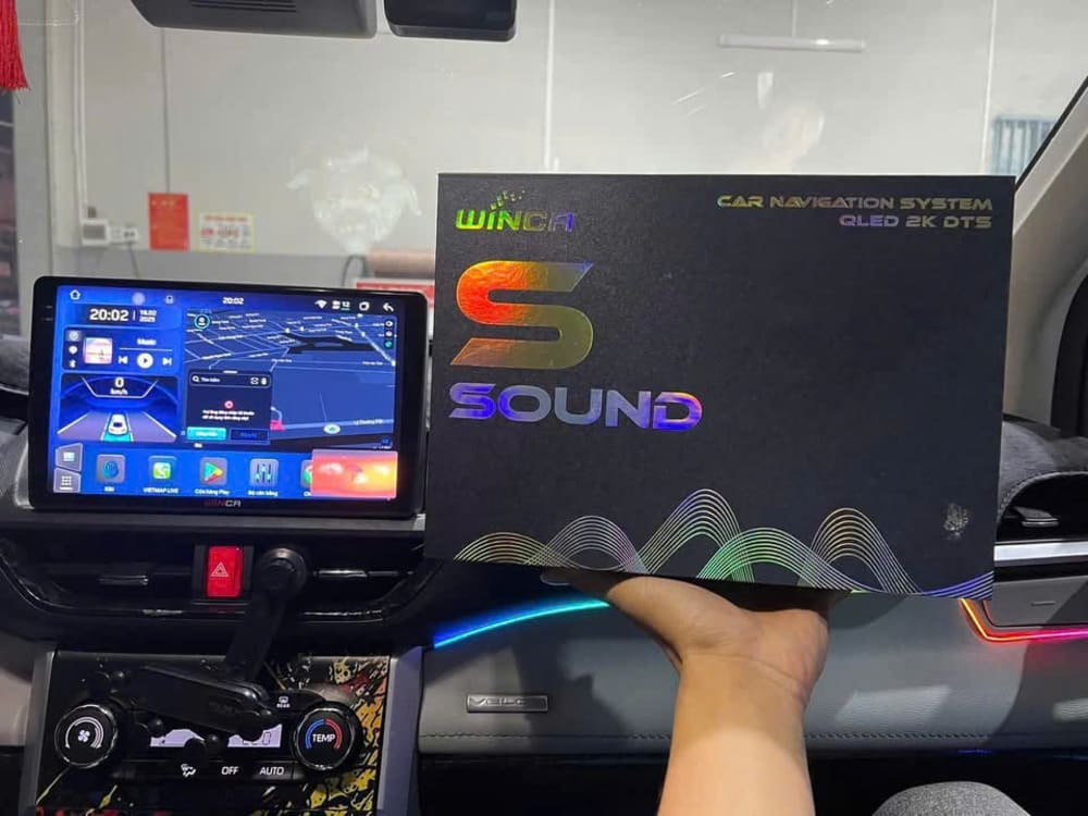 Màn hình thông minh Winca sau lắp đặt 