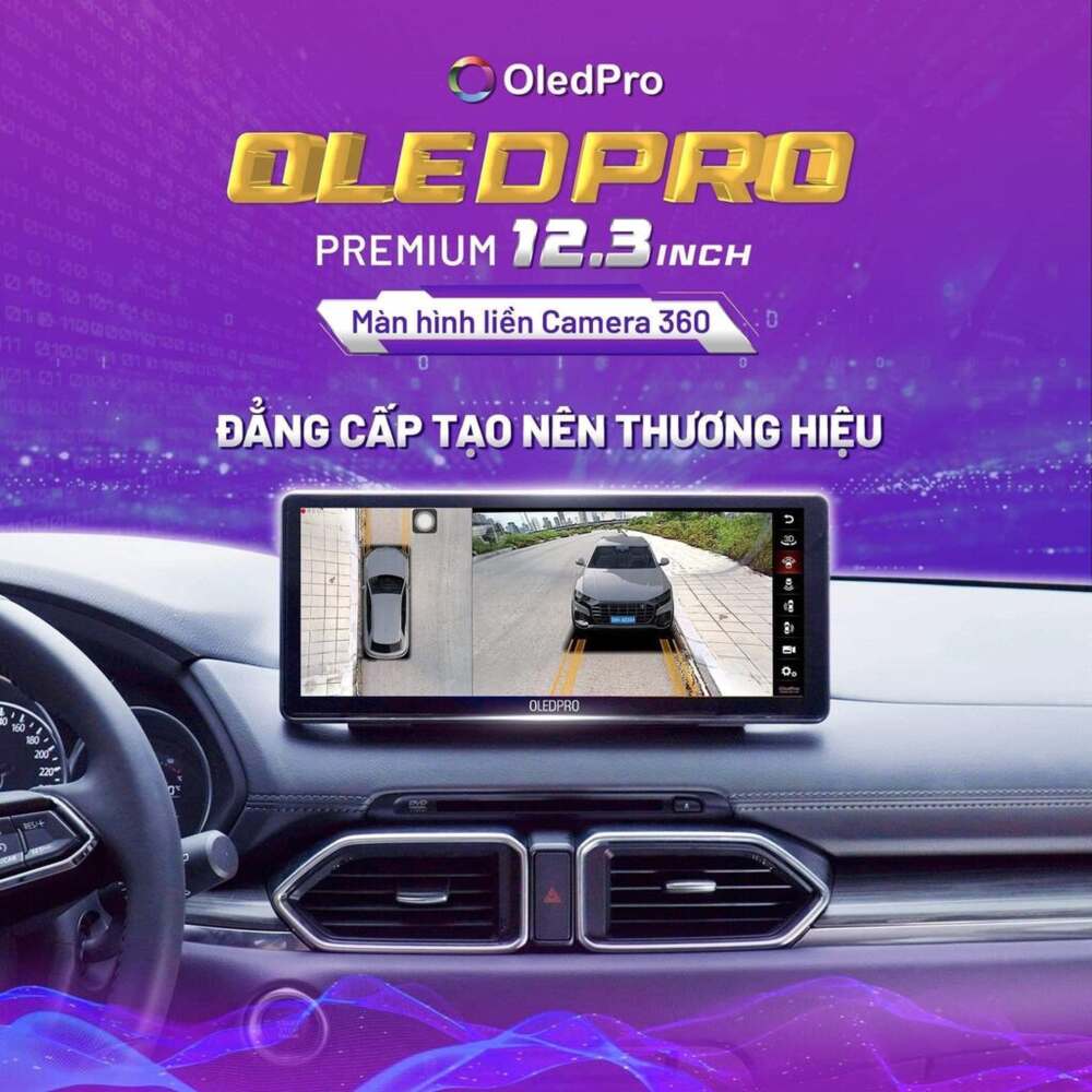 Màn hình xe hơi OledPro Premium 12.3 inch