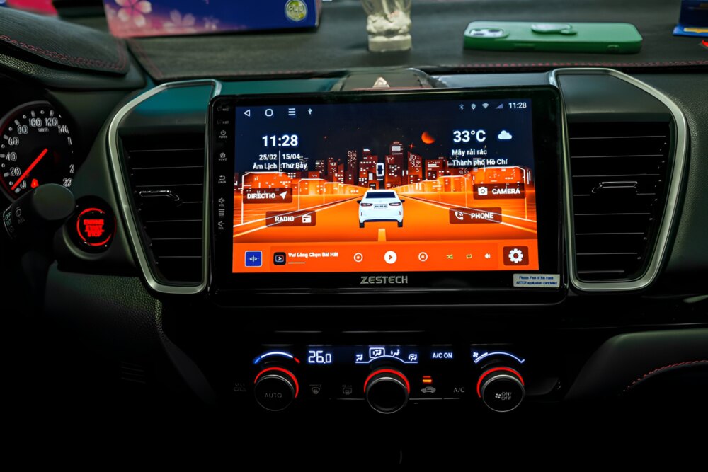 Màn hình Zestech cho dòng xe Honda HRV