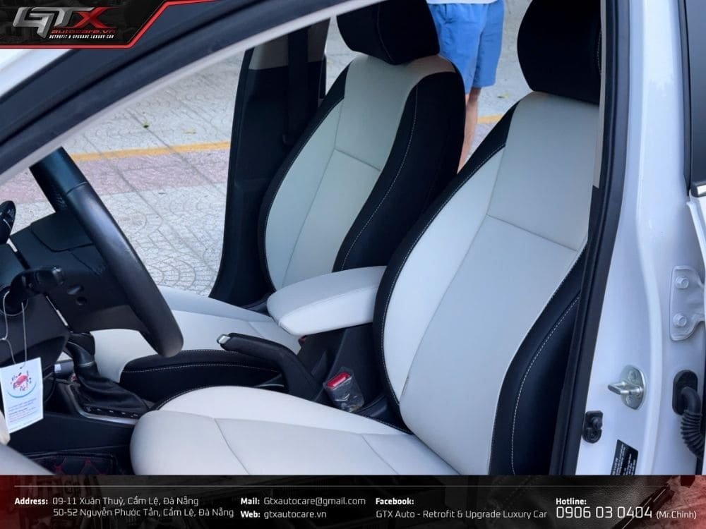 Mẫu bọc ghế da ô tô siêu đẹp