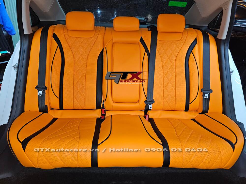 Mẫu bọc ghế da tại GTX Auto Care