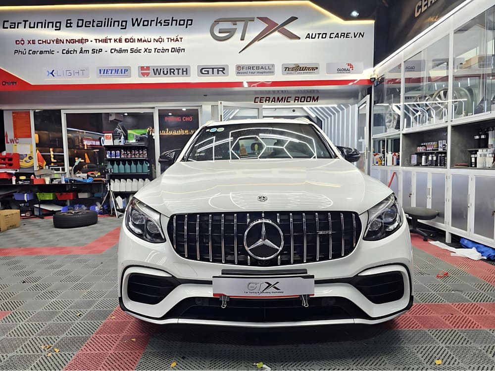 Mẫu body kit GLC 63 sau khi được độ hoàn thiện