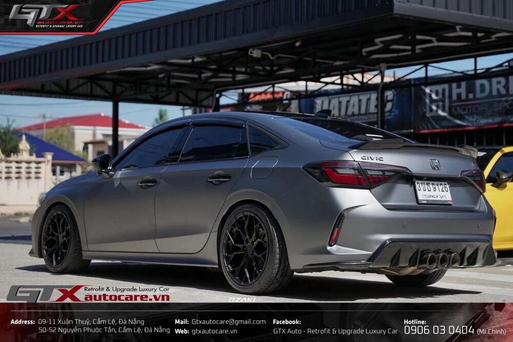 Mẫu body kit Honda civc cá nhân hóa
