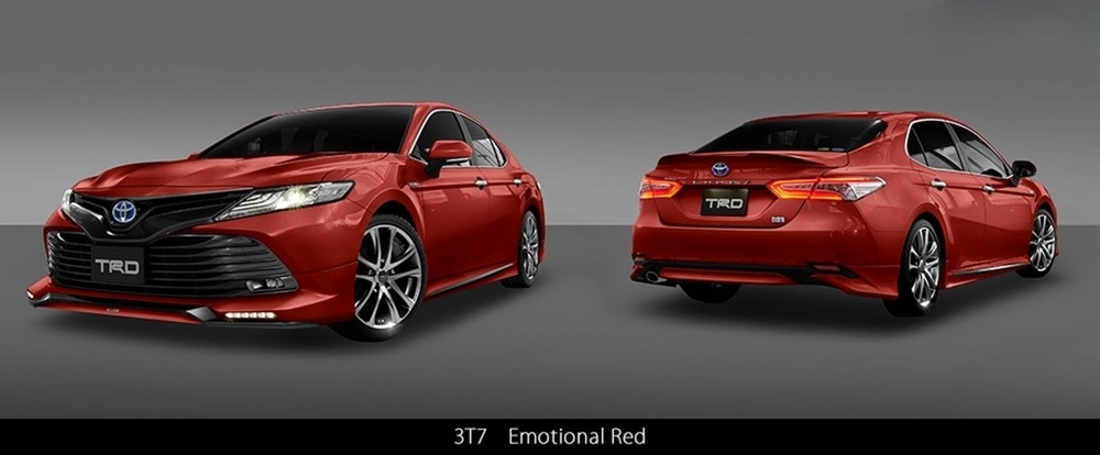 Độ body kit màu đỏ hấp dẫn