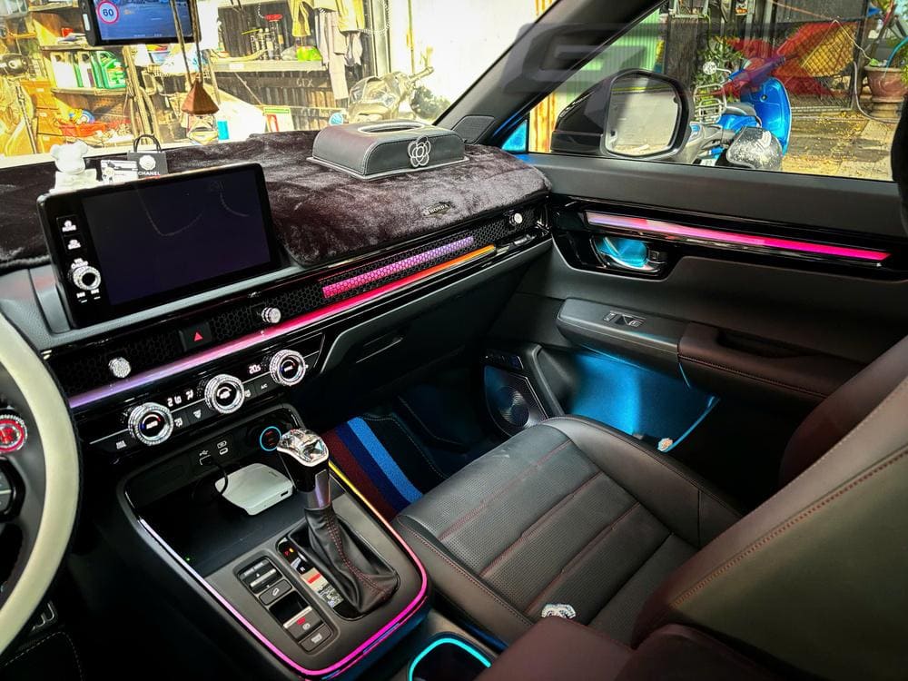 Mẫu Led viền cho xe CRV tại GTX Auto Care