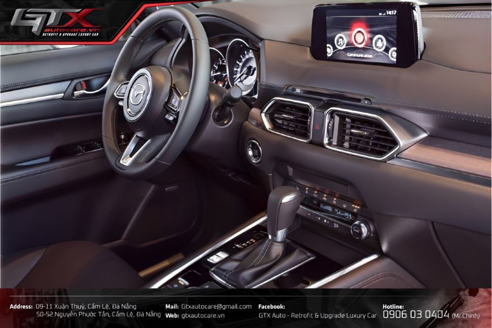 Mazda CX8 nội thất