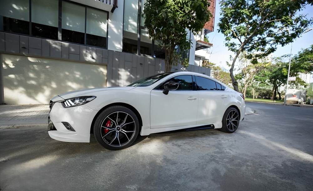 Mazda 6 độ mâm tăng sáng bi xenon domax