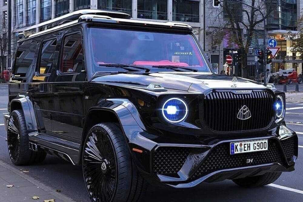 Xe Mercedes AMG G63 nâng cấp lên dòng Maybach G900