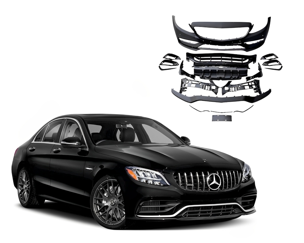 Mercedes C Class C63 body kit làm từ nhựa PP bền bỉ