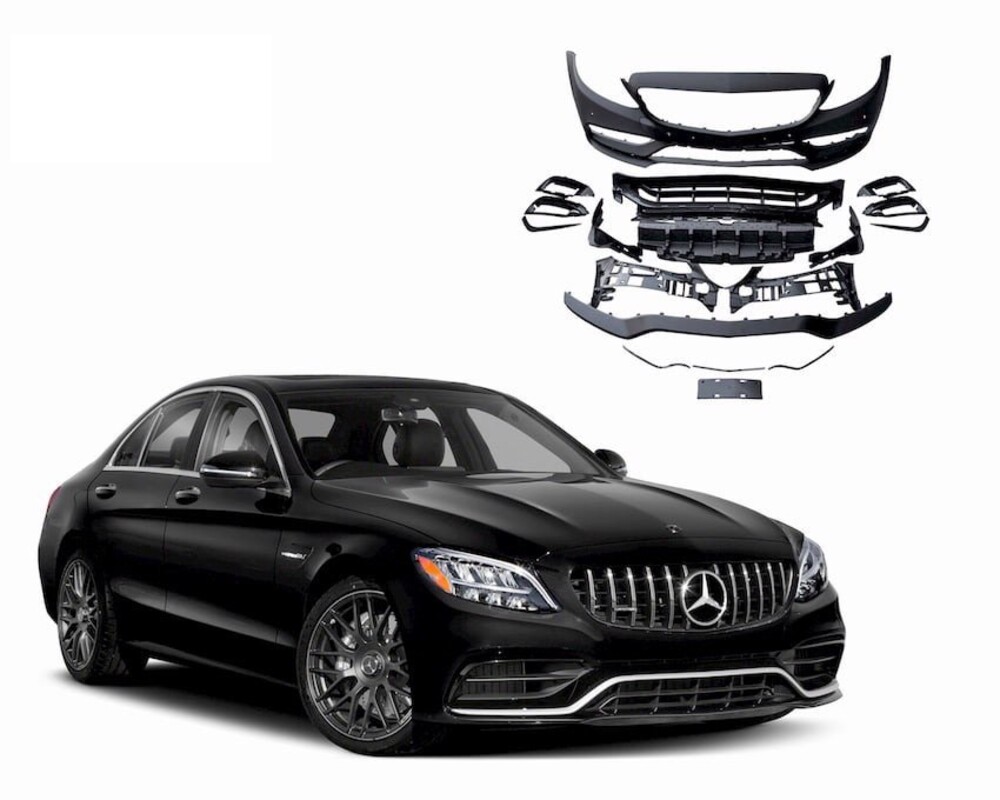 Mercedes c200 độ body kit