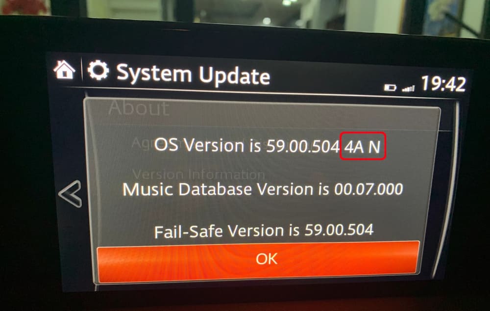 Một số lỗi khi tự cài firmware Apple CarPlay trên Mazda 3