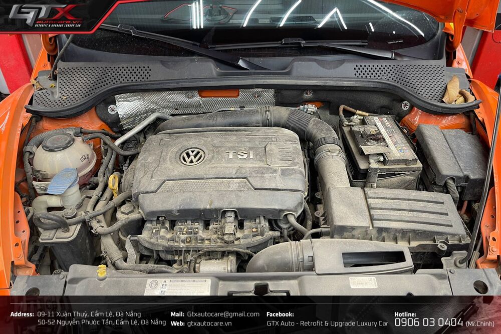 Mức độ bẩn thực tế của khoang máy