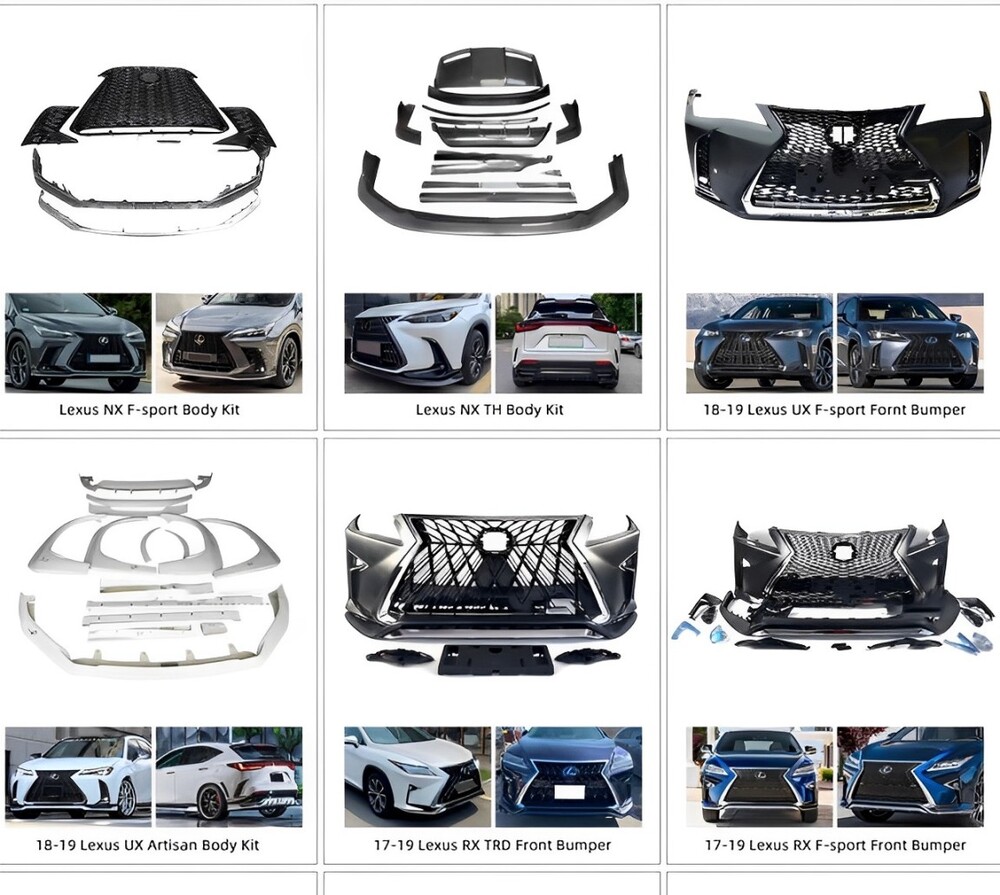 Nâng body kit cho Lexus RX350, NX200