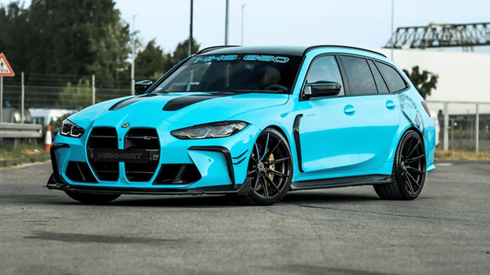 Nâng cấp body kit cho BMW M3 Touring 