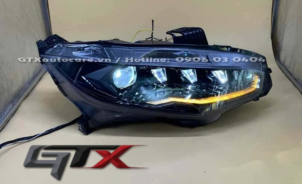 Nâng cấp đèn xe chuẩn chuyên nghiệp