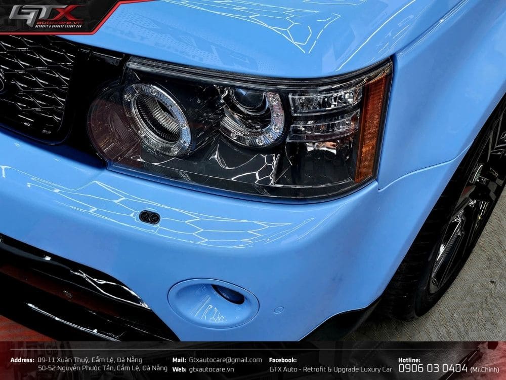 Nâng cấp hệ thống chiếu sáng cho xe Range Rover