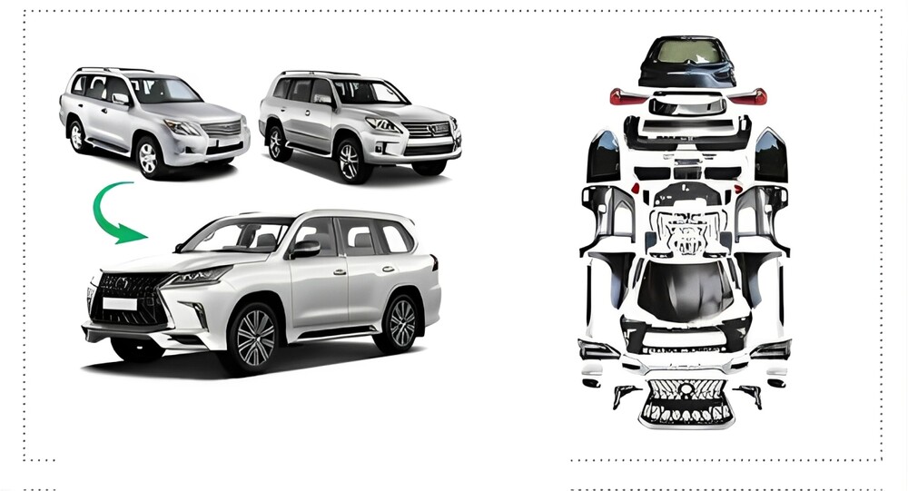 Nâng cấp Lexus Lx570 2008-2015 lên bản Super Sport 2021
