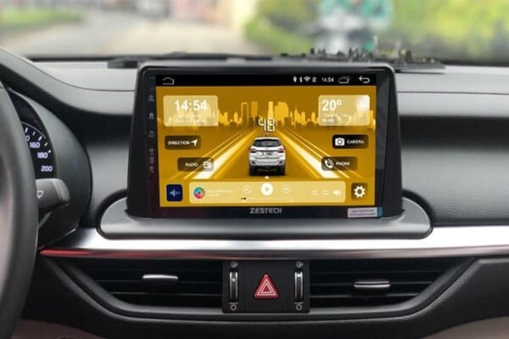 Nâng cấp màn hình taplo xe ô tô hiện đại