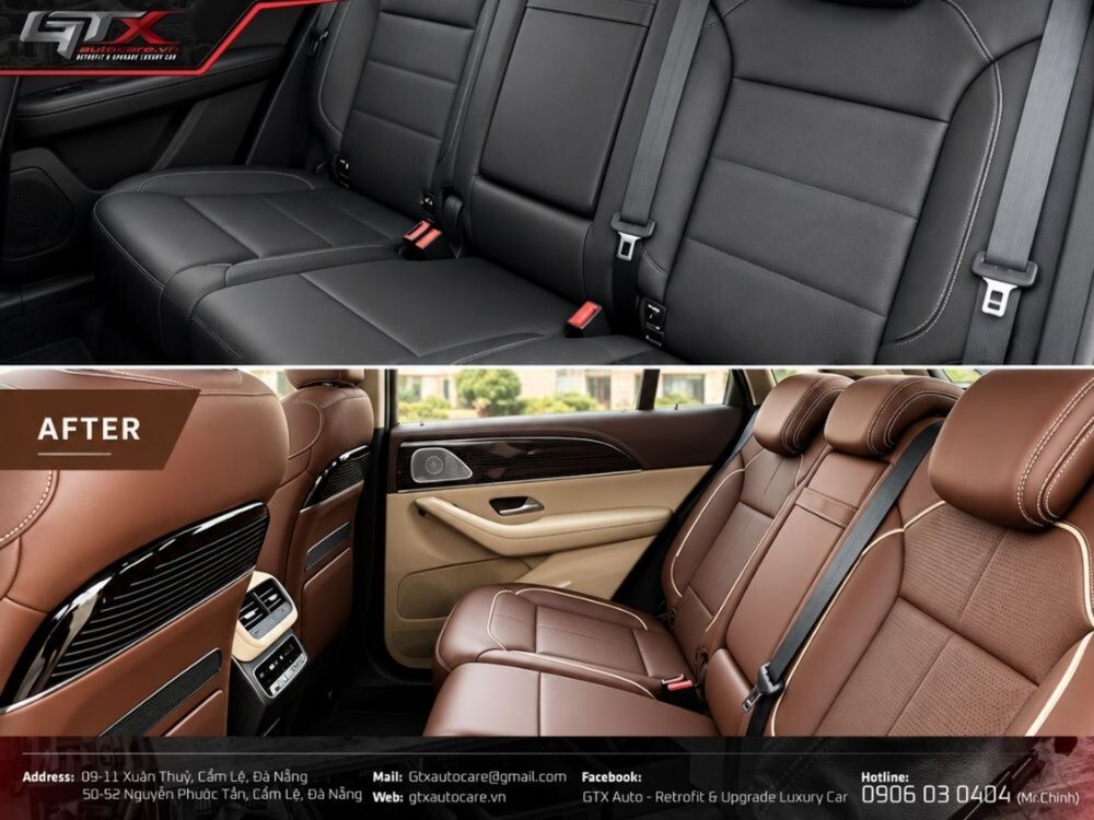 Nâng cấp nội thất MIDDLE cho Mercedes mẫu 02