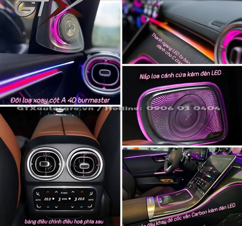 Nâng cấp trải nghiệm âm thanh, màn hình, LED