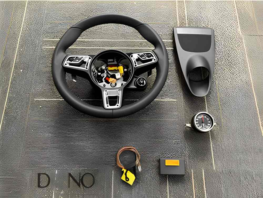 Nâng cấp vô lăng và bộ Stopwatch cho Porsche Cayman