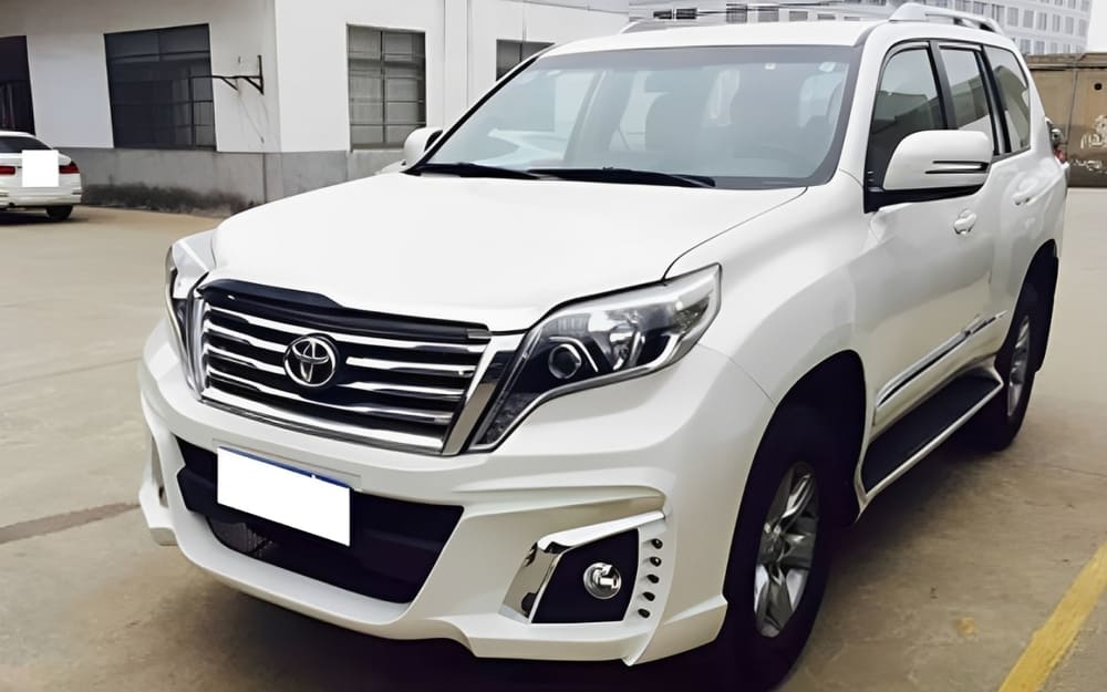 Nâng cấp xe bằng bộ Toyota Prado 2018 body kit