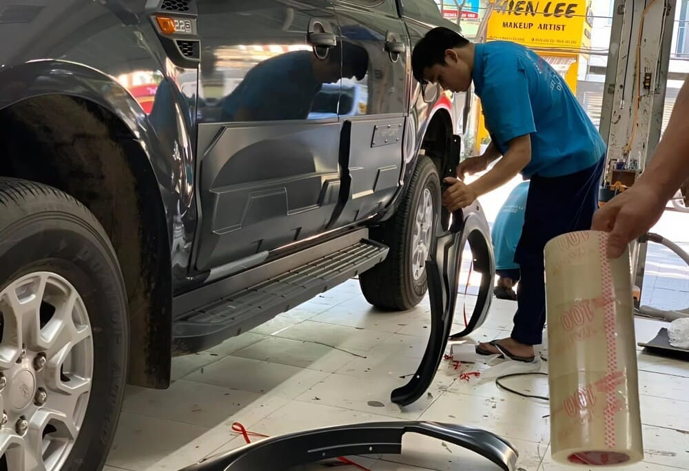 Nâng cấp xe tại Khánh Tiễn Auto